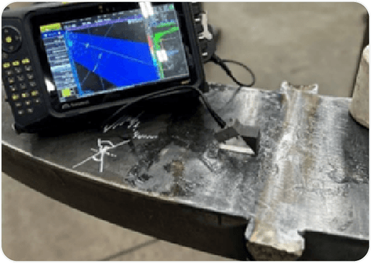 Capability to performed Phased Array Ultrasonic Testing (PAUT)