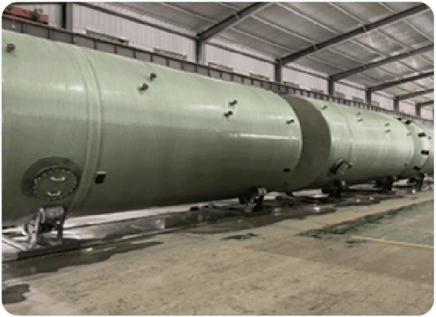 FRP pressure vessels and tanks