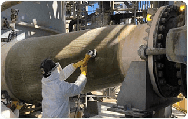 FRP Piping repair jobs
