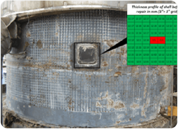 Online repair of pressure equipment